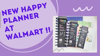 Happy Planner  New Walmart Planners  Mini Classic amp Big [upl. by Melvina]