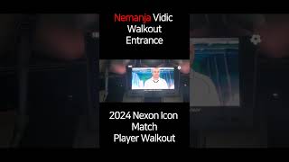 Nemanja Vidic Walkout vidic fifa nexon iconsmatch southkorea [upl. by Riatsala]