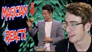 MAGICIAN REACTS to Eric Chien Sweet Rubiks Cube Magic  Americas Got Talent 2019 [upl. by Herrington]