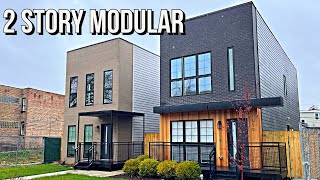 So much Space Inside Look at 2 Story PREFAB HOMES as an Affordable Option in America [upl. by Riggs]