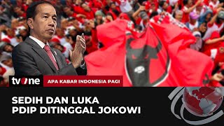 Sedih amp Luka PDIP Ditinggal Jokowi  AKIP tvOne [upl. by Rolfston]