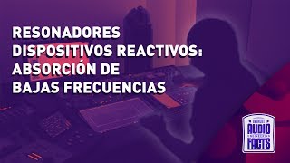 Resonadores diafragmáticos absorción en bajas frecuencias  0033 ONE Minute AUDIO Engineering FACTS [upl. by Aihsrop]