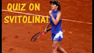 Is Elina Svitolina your favourite tennis player [upl. by Amjan]