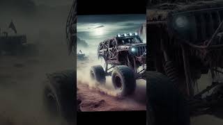 Offroad ghost car in battle ground Ai future [upl. by Cyndie591]