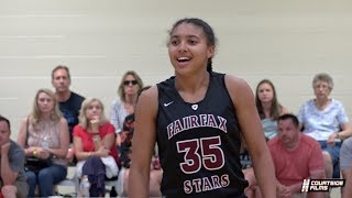 15Year Old Azzi Fudd Playing 17U amp Handing Out Buckets [upl. by Camile]