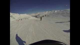 Ski trois vallées GoPro Hero 3 HD [upl. by Lathan658]