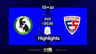 Sandro AbateFortitudo Pomezia 30  3ª giornata  Serie A 20242025  Highlights [upl. by Docila]