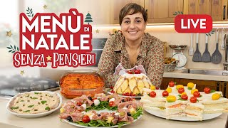 MENÚ DI NATALE quotSenza Pensieriquot in Diretta [upl. by Atiuqa]