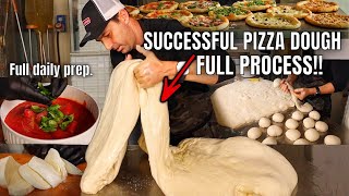 Neapolitan Pizza Dough Most Successful  Full Process Vito Iacopelli [upl. by Anselmo376]