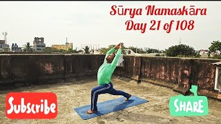 TONE UP in 108 Days with This LIFE CHANGING Yoga Challenge yoga [upl. by Yenterb989]