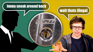 Stuff Made Here reacts to Lock Picking Lawyer beatdown [upl. by Aker]