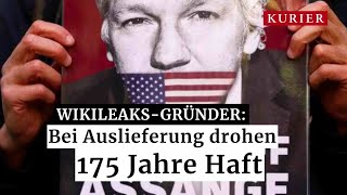 WikiLeaksGründer Assange vor Gericht Wird er an die USA ausgeliefert [upl. by Odnolor445]