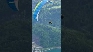 Takoff and turn paraglide home [upl. by Aihpledalihp]