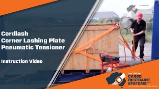 How to Use Cordstrap Corner Lashing Plate Cargo Restraint Systems Pty Ltd [upl. by Weinman622]