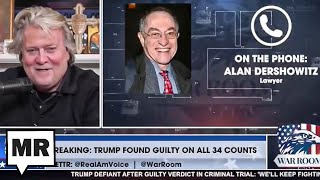 Dershowitz Claims No Judge Will Overturn Trump Conviction For Fear Of Being “Dershowitz’d” [upl. by Otrebile198]