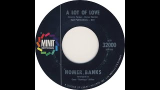 Homer Banks A Lot Of Love [upl. by Aleek]