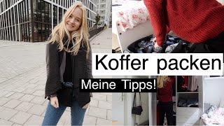 KOFFER PACKEN FÜR KURZTRIP  Tipps  Mit Handgepäck reisen  Anne [upl. by Munn]