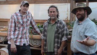 Alabama Day Trip  Permaculture Greenhouse and Cob House [upl. by Annoynek]