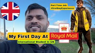 My First Day at Royal Mail FirstDayExperience internationalstudents uk [upl. by Ardnwahsal]