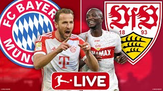 🔴 FC Bayern München vs VfB Stuttgart  Bundesliga 15 Spieltag Watchparty [upl. by Kalvin]