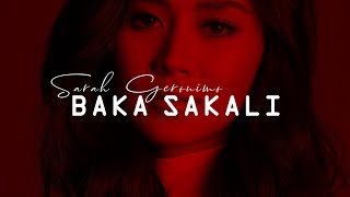 Sarah Geronimo  Baka Sakali Lyrics [upl. by Ardnua]