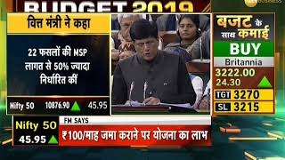 Budget 2019 High growth formalisation of economy resulted in increased EPFO membership FM Goyal [upl. by Allehcram]