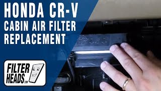 How to Replace Cabin Air Filter Honda CRV [upl. by Raimund]