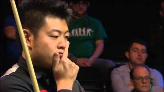 DECIDER Fu v Liang QF 2015 UK Championship [upl. by Valenka]