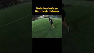 KALEDEN KALEYE ÜST DİREĞE VURMAK futbol halısaha [upl. by Oiromed669]