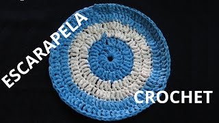 ESCARAPELA argentina en tejido crochet tutorial paso a paso Moda a Crochet [upl. by Eliak613]