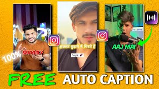 Free subtitle generator ai । Add subtitles to video online। Instagram caption generator। Mansaltech [upl. by Eisseb]