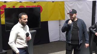 Interview mit Ibrahim Fallacara und Pouria Taherkhani [upl. by Suirada]