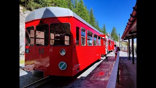 Train du Montenvers Mer de Glace Full Video  Chamonix MontBlanc [upl. by Drogin]