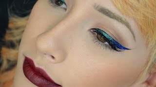 Color Changing Eyeliner Tutorial [upl. by Brande314]