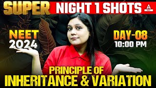 Principle of Inheritance and Variation Class 12 One Shot  NEET 2024  Garima Goel [upl. by Aihsemak]