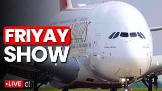 🔴 Manchester Airport LIVE ✈️ FriYAY Show [upl. by Synn656]