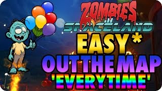 Zombies In Spaceland Glitches Easy Out The Map Everytime Glitch  Infinite Warfare [upl. by Welbie]