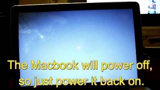 Reset a Macbook A1278 to Factory Settings [upl. by Ursula]