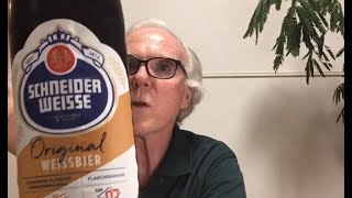 Schneider Weiss Original Weissbier Beer Review 433 [upl. by Tudela]