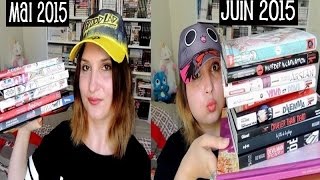 Book Haul  Mai  Juin 2015 [upl. by Millburn]