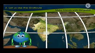 Std  6 Sub  Geography Ls no2 Let Us Use The Graticule [upl. by Lletnahc]