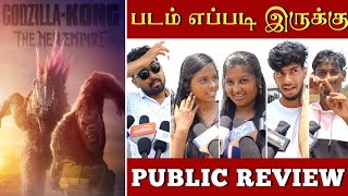 Kong vs Godzilla Movie review in tamil  Cinema Fans TV [upl. by Gnivri]