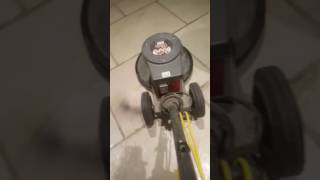 How to clean an internal limestone floor [upl. by Ymirej]