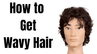 How to get Wavy Hair  TheSalonGuy [upl. by Annitsirhc842]