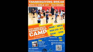 Thanksgiving Youth Basketball Camp 2024 [upl. by Eelarol]