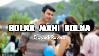 Bolna Mahi Bolna  SlowedReverb arijitsingh [upl. by Kendy]