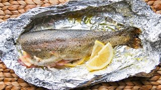 Easy Oven Baked Trout Recipe [upl. by Candida167]