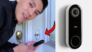 Easy Nest Hello Installation Video 2020  Doorbell Unboxing and Installing Tutorial [upl. by Ahsiket852]