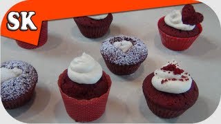 RED VELVET CUPCAKES  Valentine CupCakes [upl. by Moina]