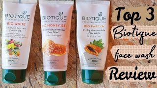 Biotique All Face Wash Review  Biotique face wash for all skin types  Best Biotique Face Wash [upl. by Philemon]